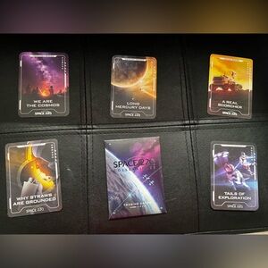 Walt Disney World Epcot Space 220 Trading Card Set